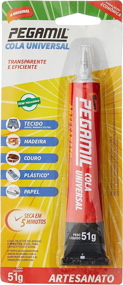 Cola Para Artesanato Universal 51G Blister - 102112
