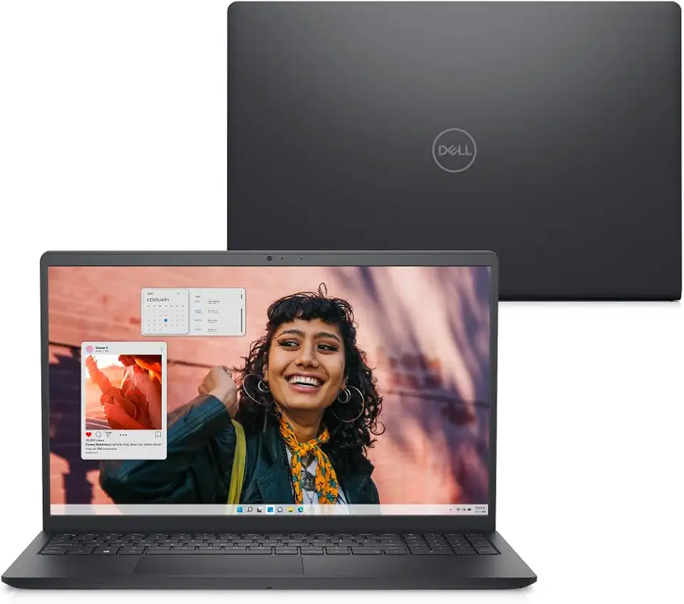 Notebook Dell Inspiron I15-I1300-A80P 15.6" Full HD 13ª Gen Intel Core i7 16GB 1TB SSD Win 11 Preto Carbono