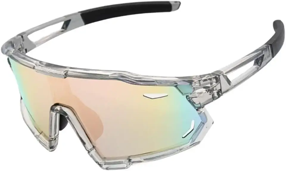 Óculos de Sol Esportivo Polarizado Baixa Premium Ciclismo Corrida Bike Pace UV400 Masculino Feminino Unisex - Modelo Runner - Cacife Brand