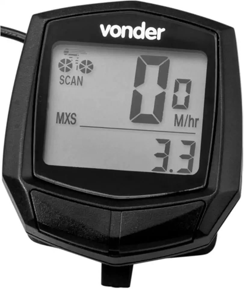 VELOCÍMETRO DIGITAL PARA BICICLETA VONDER - 38.70.500.000