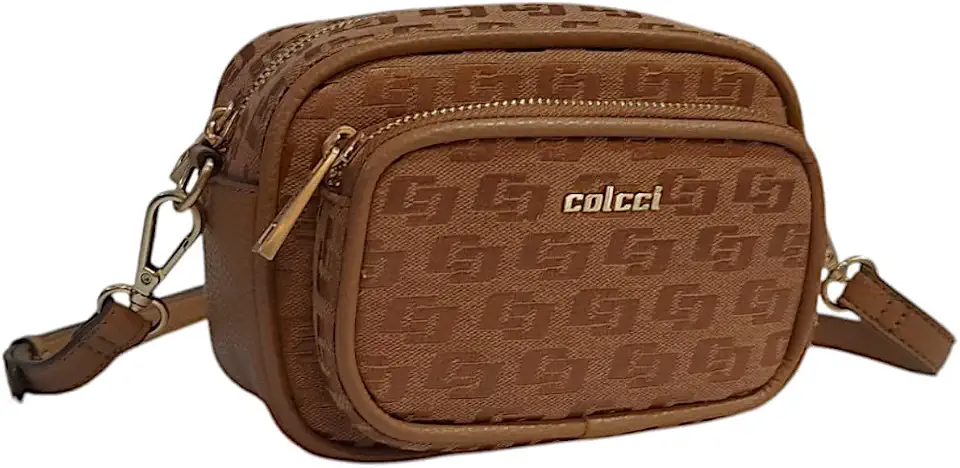 Bolsa Colcci Câmera Bag Jacquard Monograma