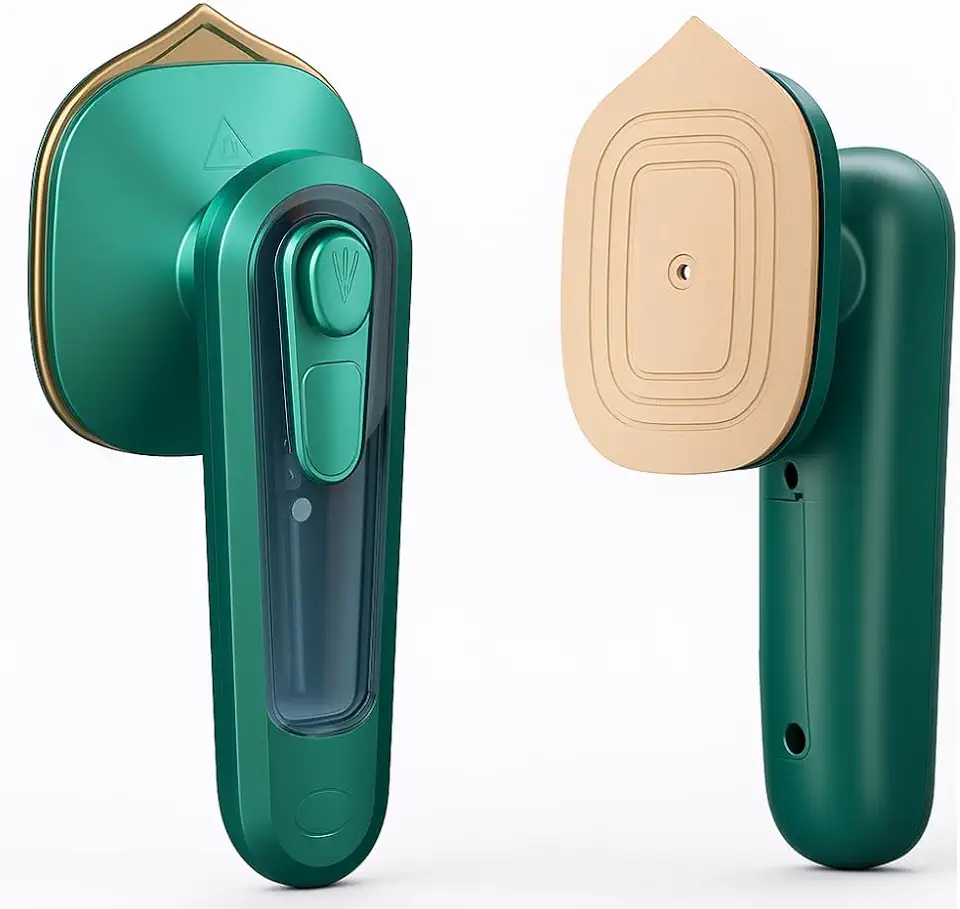 Premium Mini Ferro de Passar Roupa a Vapor Portátil com Borrifador, Bivolt, Compacto para Viagem - Premium