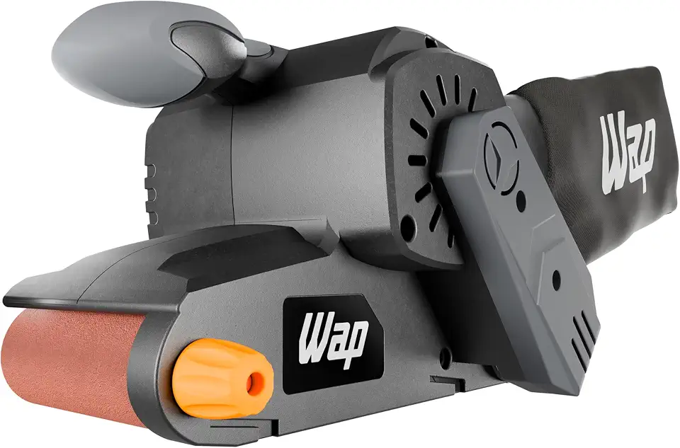 WAP Lixadeira Roto Orbital ELO 250 com Coletor de Pó Removível, Empunhadura e Base Emborrachada, 110 x 105mm 250W 127V