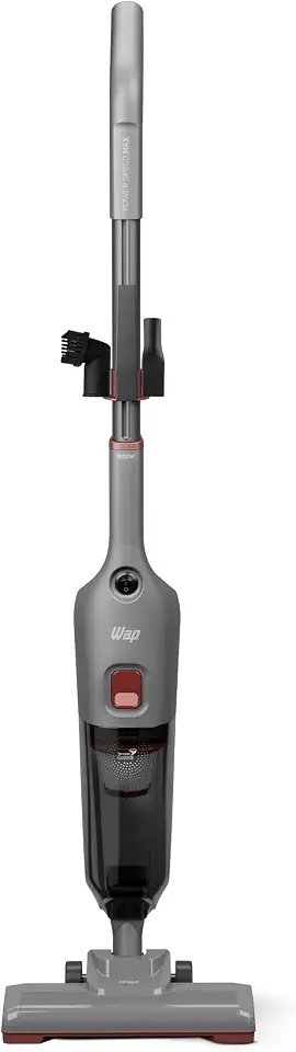 WAP Aspirador Vertical 3 Em 1 Power Speed Max 1600W de Potência Oscilação 360° Bicos Canto e Escova 127V