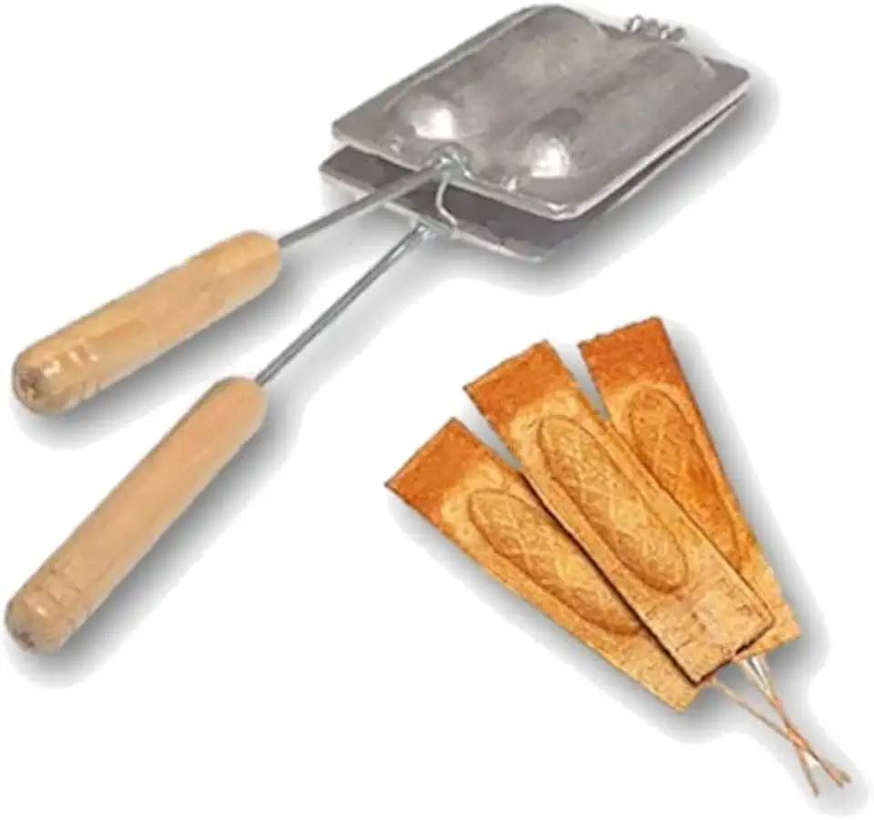 Forma Crepeira De Fogão Para Crepe Suiço Alumínio Resistente