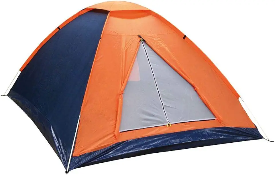 NTK, Barraca de Camping Iglu 2,05m para 4 Pessoas, Estrutura em Poliéster e Varetas Nano-Flex, Panda 4