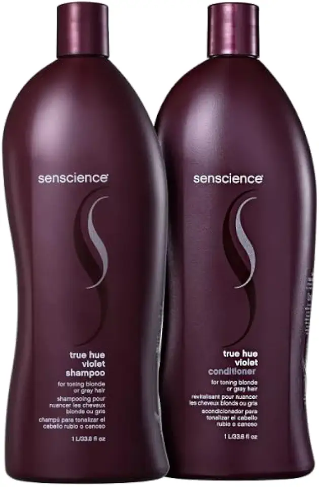 Senscience True Hue Violet Shampoo+Condicionador 1L