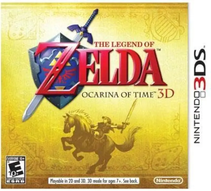 Zelda Ocarina of Time 3D Original - 3DS