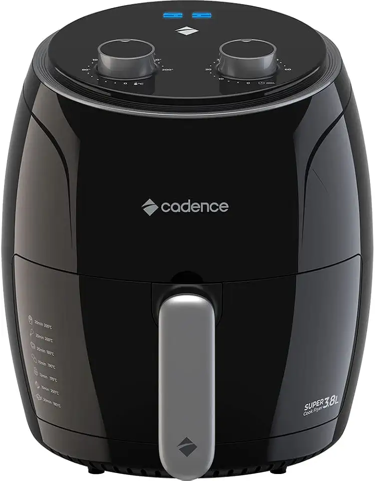 Fritadeira Cadence Super Cook Fryer, 3,8L, 1300W, 110V, FRT410
