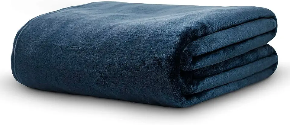 Cobertor Queen Neo Velour 300g 220x240cm Marinho Camesa