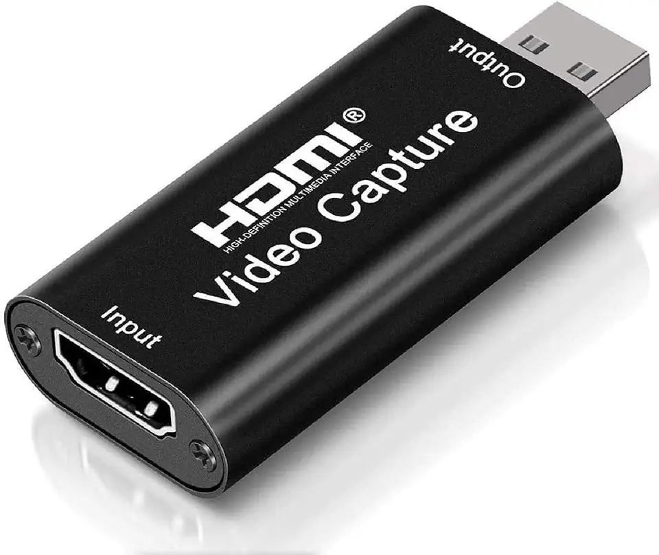 Placas de captura de áudio e vídeo Placa de link de cam 4k HDMI para USB 2.0 Grave em filmadora DSLR Câmera de ação Dispositivo de captura de computador para streaming