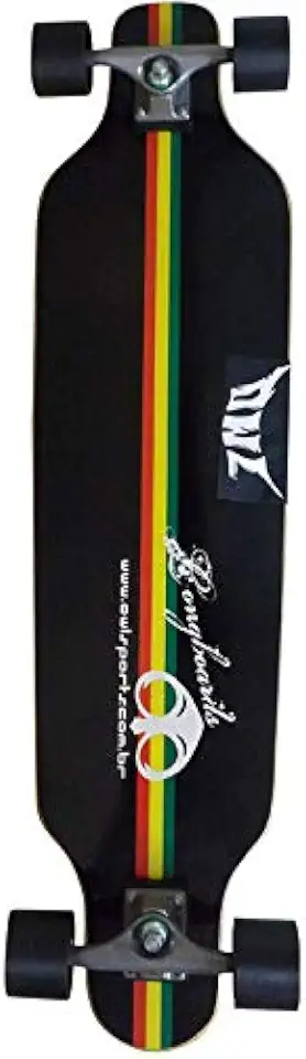 Skate Longboard Owl Sports Reggae Speed