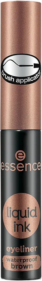 Delineador Liquid Ink essence marrom à prova d´ água