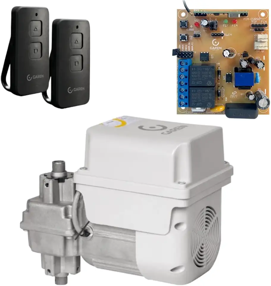 Motor Para Portão Basculante BV FIT RAMP SPEED 1/4 HP 8 SEGUNDOS Garen 220v