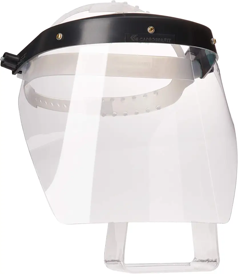 Protetor Facial Incolor 8" sem Catraca, Carbografite, 010251610, Incolor