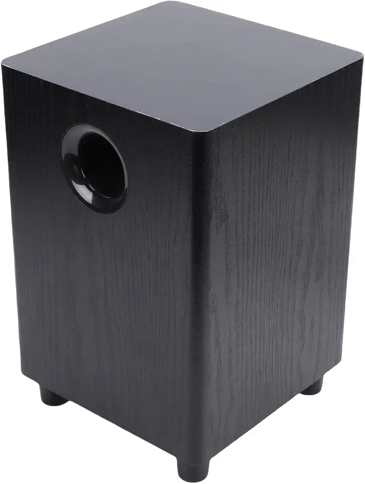 CCYLEZ Subwoofer Passivo de 6,5 Polegadas e 100 W, Graves Profundos e Potentes para Home Theater, Com Filtro Passa-baixa de Aterramento, Construção Robusta Em MDF e Design à Prova de