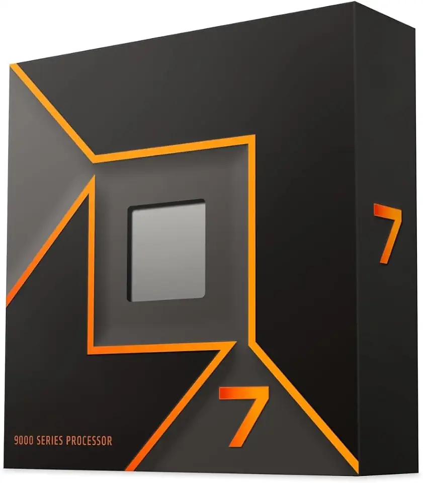 Processador 7 9700X 8 Núcleos Alto Desempenho para Jogos Modernos