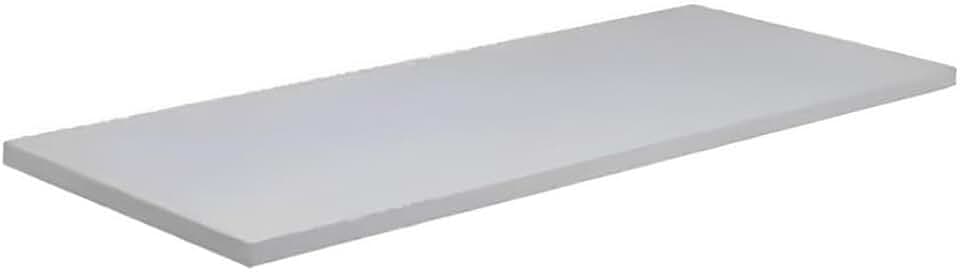 Prateleira Tampo mesa Mdf 15mm Branco 50x120cm Sem Suporte