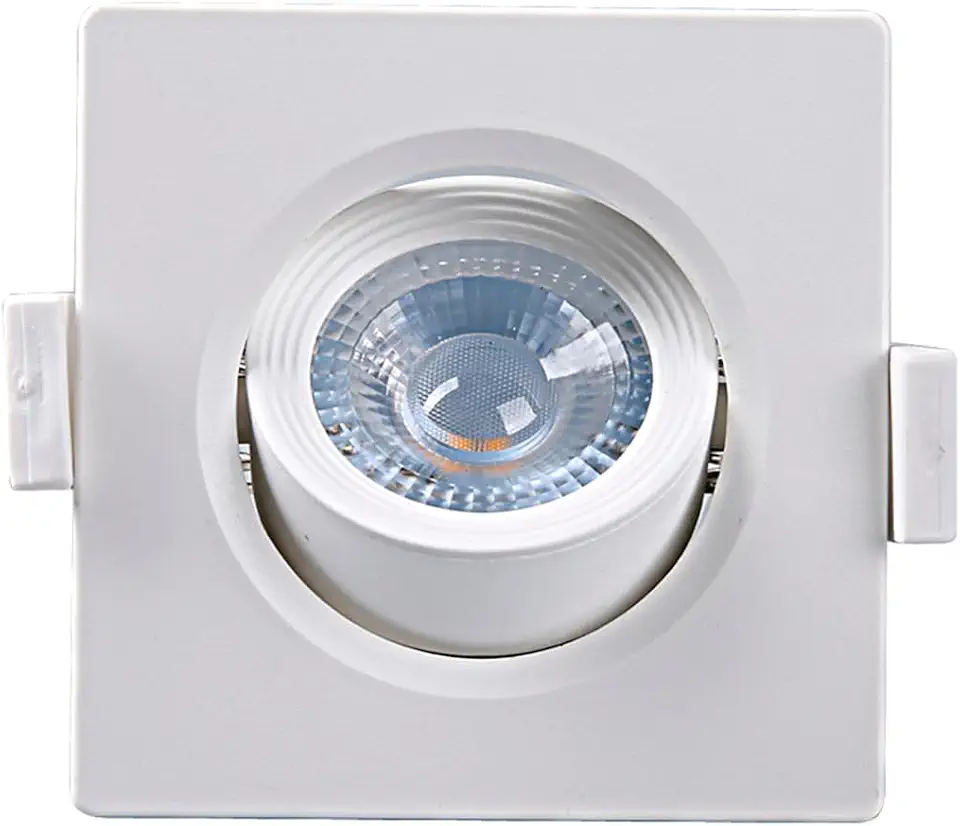 Spot de Led Taschibra Alltop MR16 Quadrado 5W Bivolt 4000K Luz Neutra