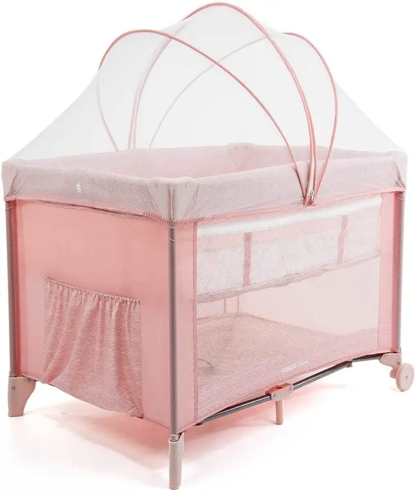 Cosco Kids, Berço Nanny, 0 a 18kg, Rosa Rajado