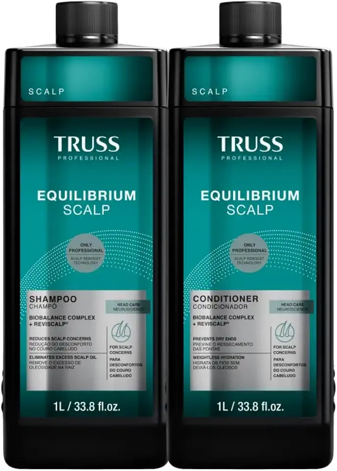 Kit Truss Equilibrium Scalp - Shampoo 1L e Condicionador 1L