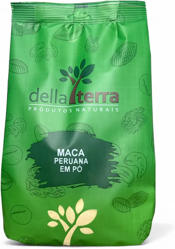 Maca Peruana em Pó 100% Pura 500g Della Terra