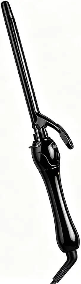 Modelador De Cachos LONYAN Ionização Ondas Profissional Cacheador Bivolt 220V 127V 9 mm Anti Frizz À Prova Negativos Sem Danos Ao Cabelo Rápido Aquecimento (Preto)