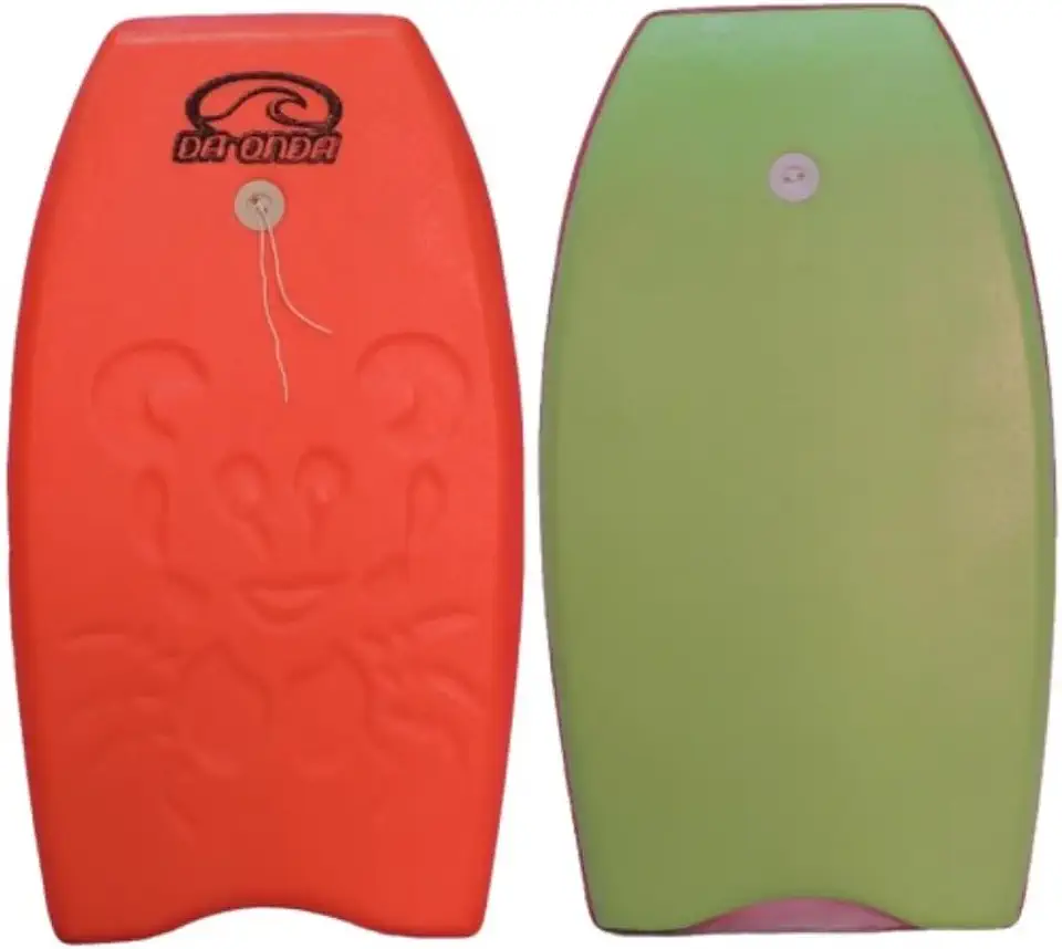 Da Onda Prancha Bodyboard Júnior, Espuma de Polietileno, 80 x 45 x 6 cm, Cores Sortidas, Modelo 118, Para Crianças e Iniciantes