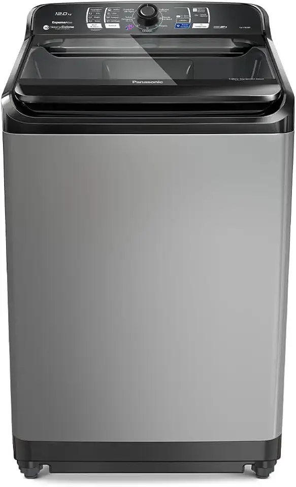 Panasonic Máquina de Lavar 12kg Titânio 220v NA-F120B1T