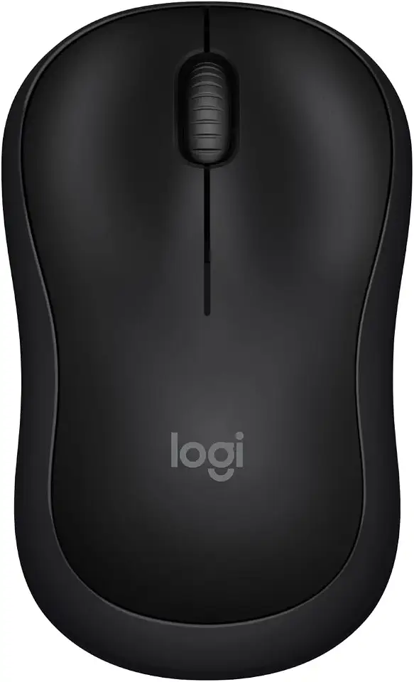 Mouse Sem Fio Logitech M240 com Conexão Bluetooth, Clique Silencioso, Design Ambidestro Compacto, Bateria de 18 Meses, Compatível com Windows, macOS, ChromeOS - Preto