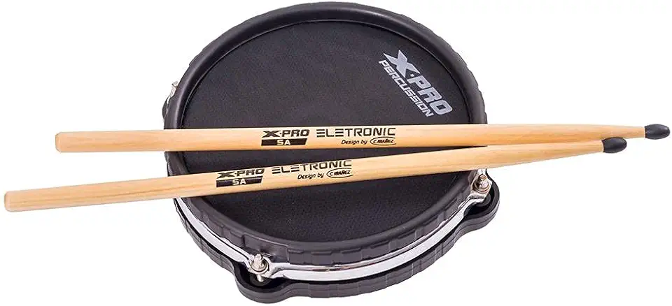 Baqueta C. Ibañez X-Pro Eletronic 5A com Ponta de Nylon mais Suave Perfeita p/Bateria Eletrônica