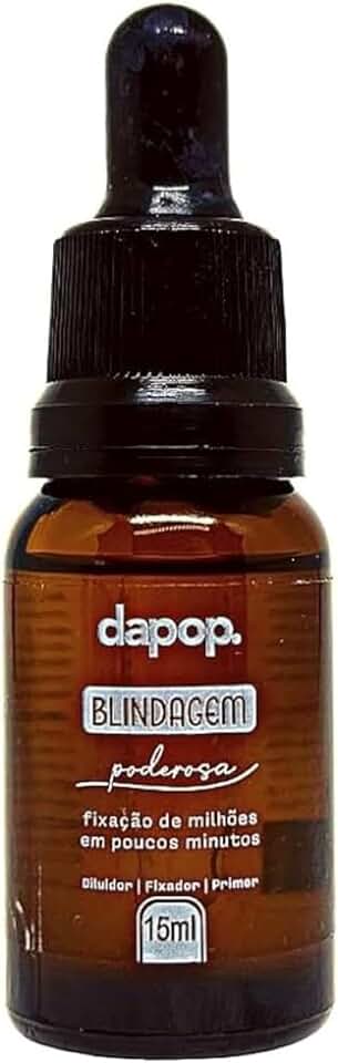 Blindagem para Maquiagem Dapop 15ml - Fixador e Primer Facial À Prova D'água - Longa Duração e Resistência Extrema