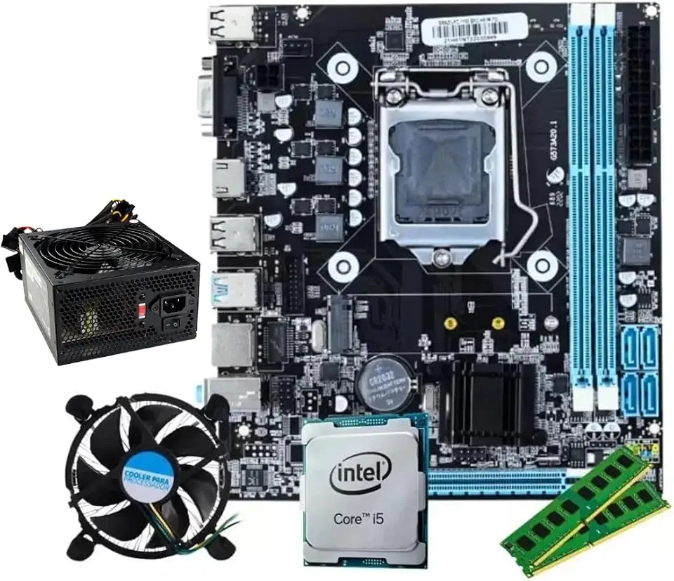 KIT UPGRADE INTEL I5 4570 + PLACA MÃE H81 HDMI/VGA + 8GB DDR3 + FONTE 500W REAL