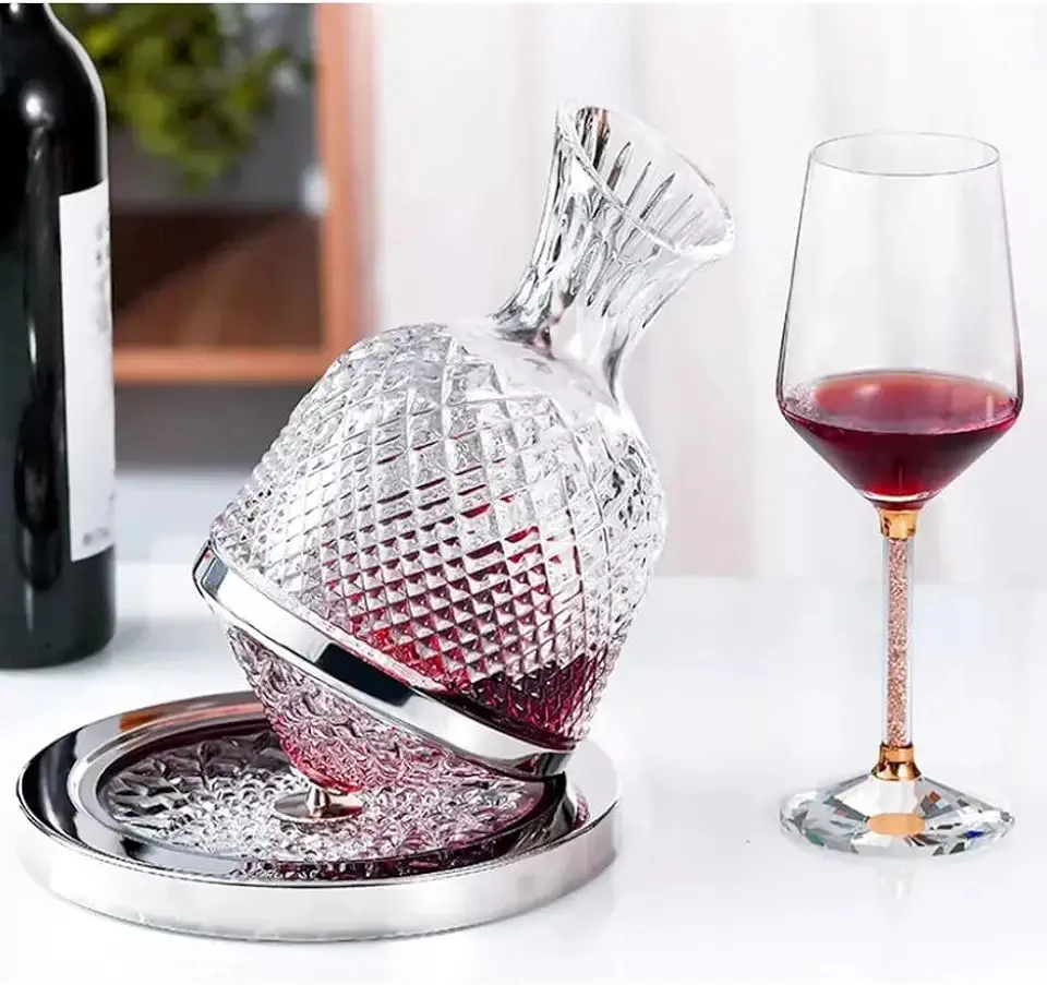 Decanter Aerador Vinho Gitatorio 360 Decanter Luxury Glass Bar 1,5 L