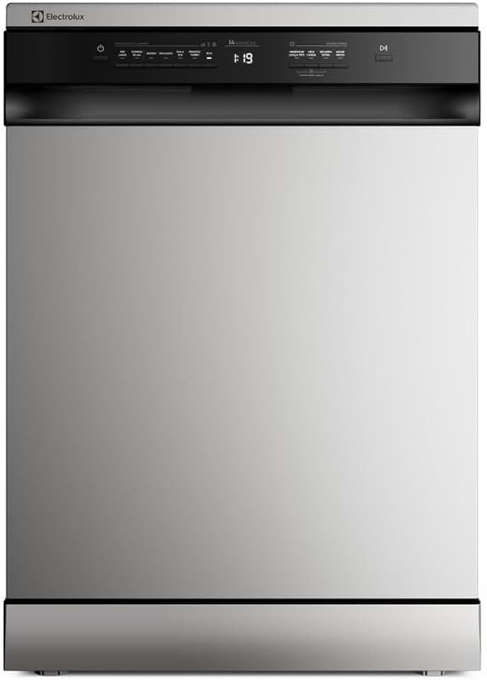 Lava-Louças Electrolux 14 Serviços Inox com Programa Lava e Seca 220v LS14E
