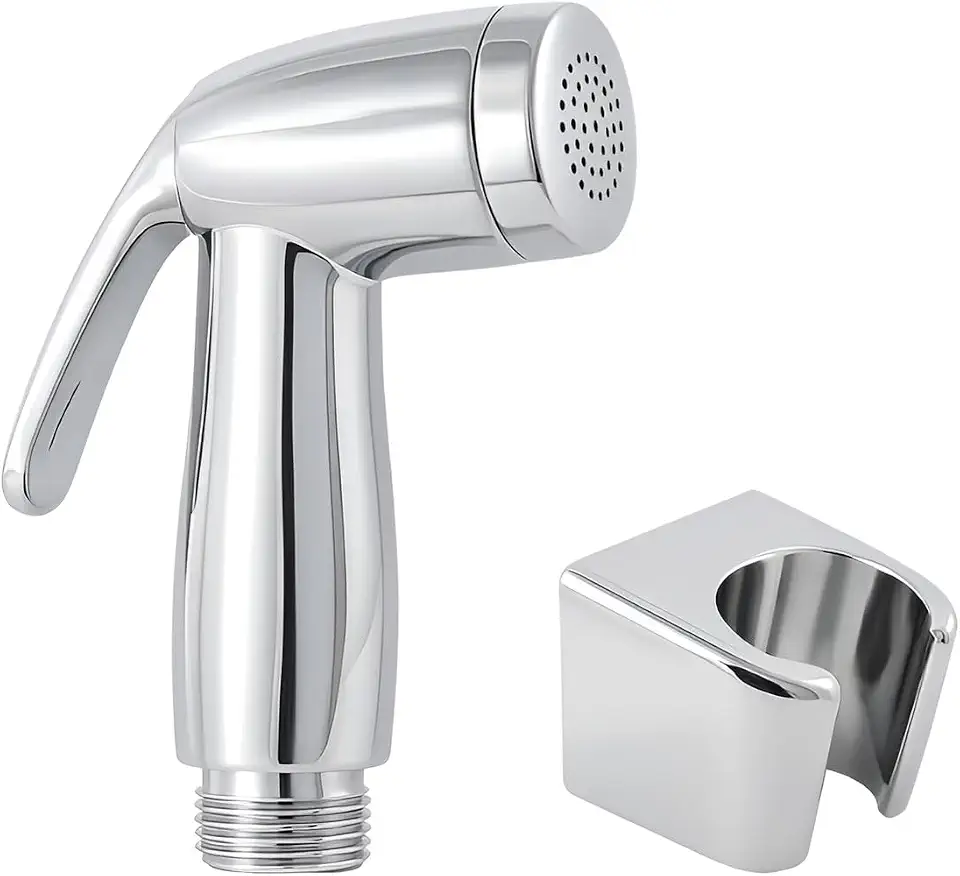 Ducha Higiênica Gatilho Chuveirinho Metal Cromada Banheiro