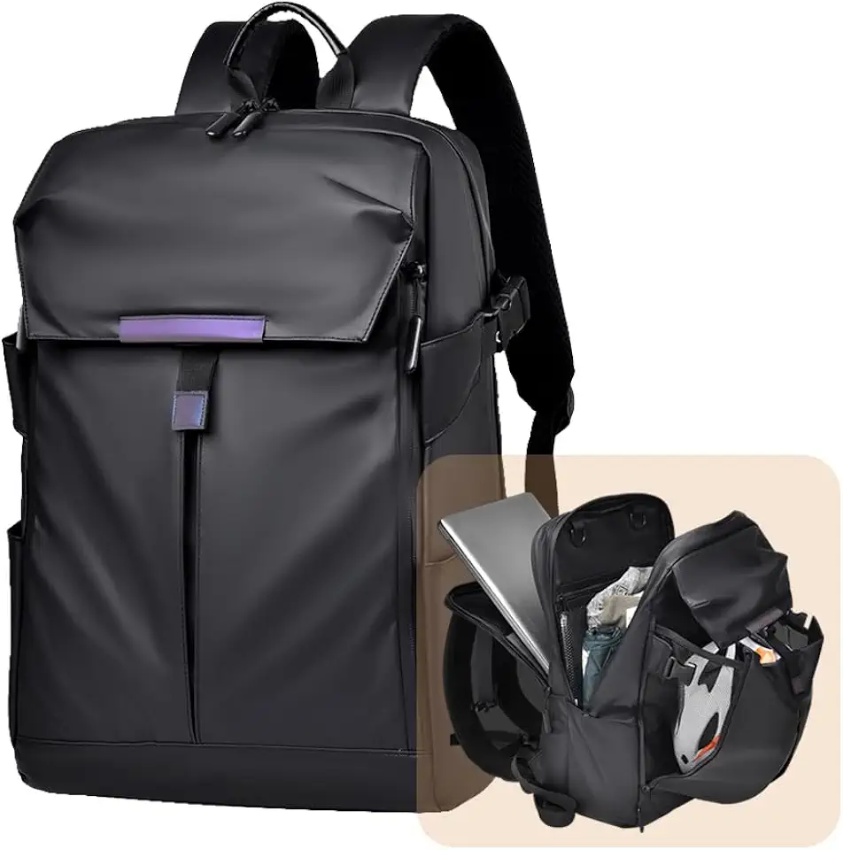 Romantic Crown Mochila Couro Masculina Impermeável Reforçada para Notebook Capacete Motorcycling Basquete Futebol Viagem,Reflexivo Casual Esportes Hiking Escola Presente
