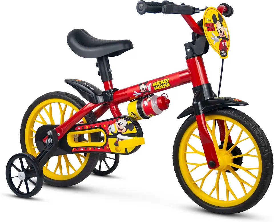 Nathor Bicicleta Infantil Aro 12 Mickey