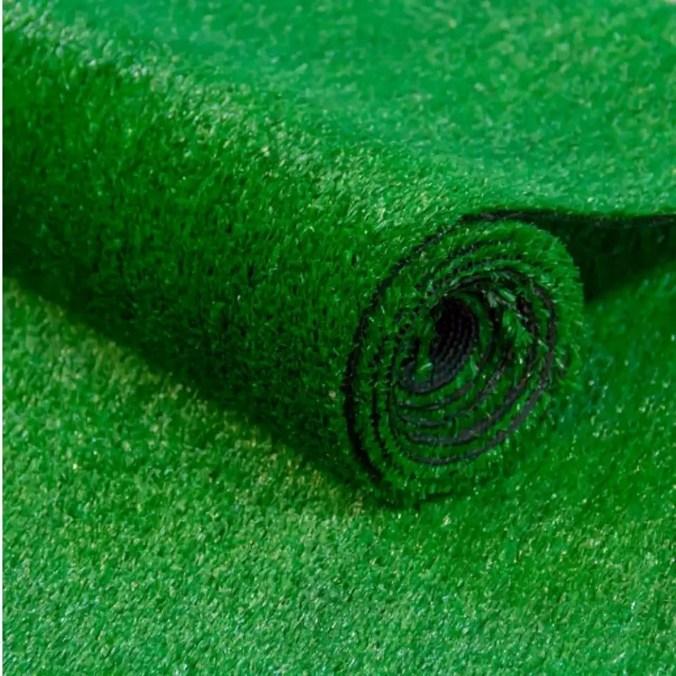 【Cozena】Grama Sintética 2m² (1x2m) 10mm Verde Artificial Resistente com Proteção UV Antifúngica e Antibacteriana para Pets, Playground, Academia, Quintal, Jardim, Varanda e Área Externa