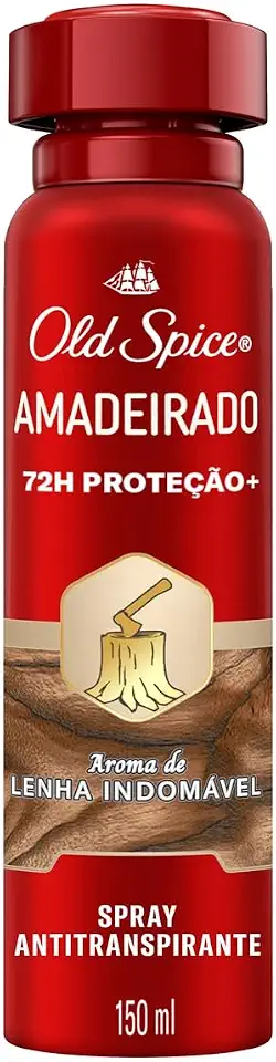 Old Spice Desodorante Antitranspirante Amadeirado Spray 150ml