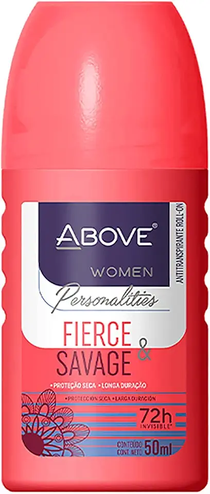 Desodorante Antitranspirante Roll-On Fierce & Savage Women Above 50ml