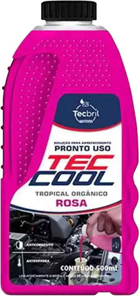 Aditivo para Radiador Tecbril Teccool Tropical Orgânico Rosa 1