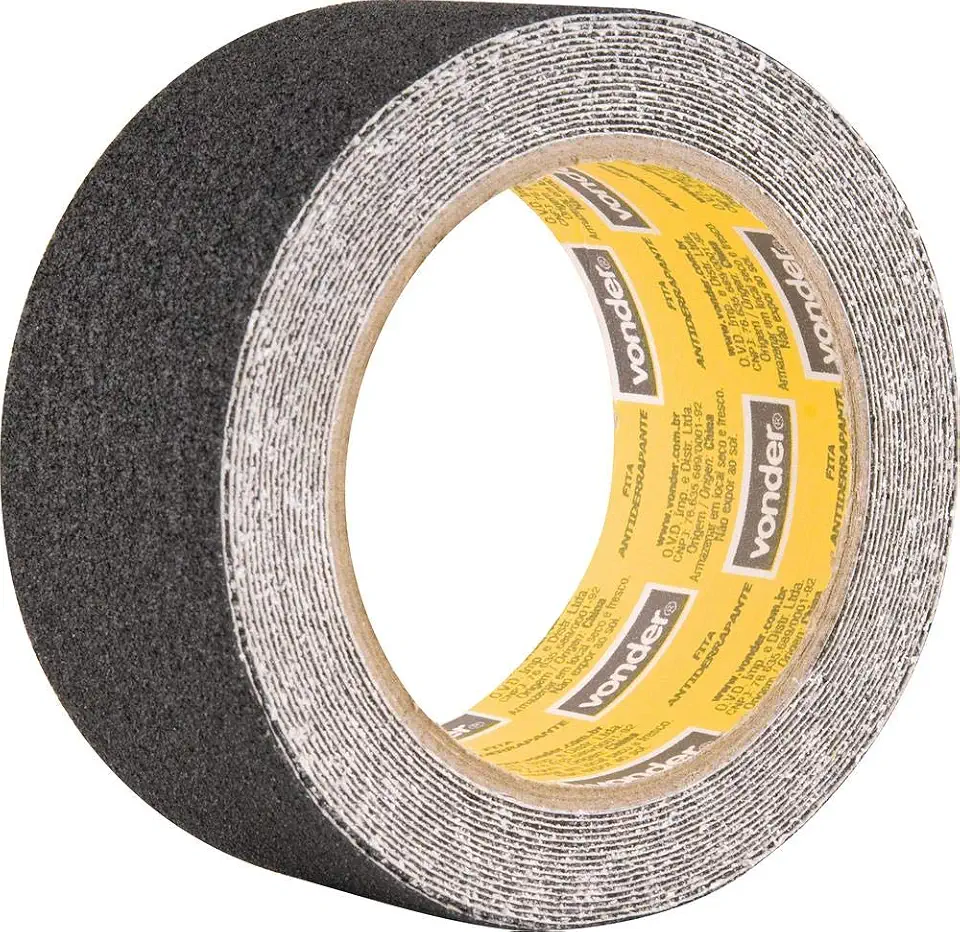 Vonder, Fita Antiderrapante, 50 Mm X 5 M, Preta.
