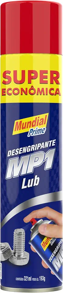 Spray Desengripante Anticorrosivo 320ml - MP1 Mundial Prime | Proteção e Lubrificação Automotiva