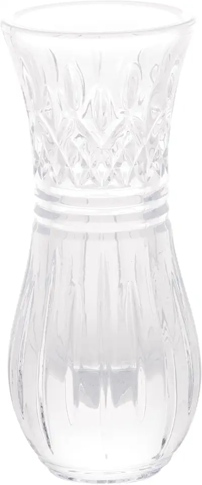WOLFF - Vaso de Cristal 15cm x 7cm - Transparente - Linha Lys