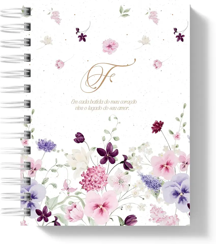 Caderno Devocional - Diario de Oração e Leitura Biblica (90, 180 ou 365 Dias) (Jardim Vertical, 90 Dias)
