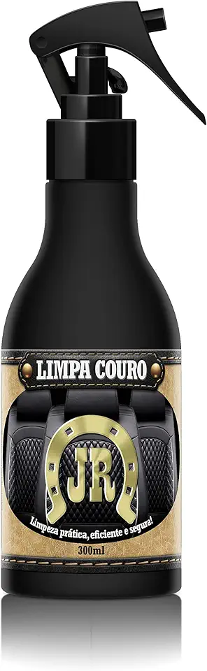 Limpa couro JR - 300ml - Para Bancos Automotivos, Jaquetas, Sofás, Selas e Calçados.