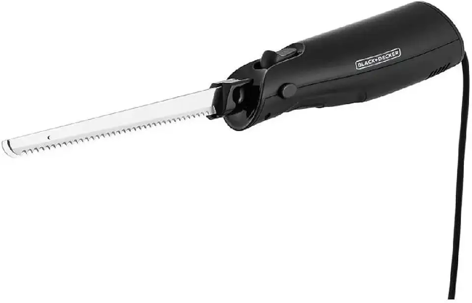 BLACK+DECKER Faca de Cozinha Power Blade FEL150 com Lâminas Removíveis em Inox 220V