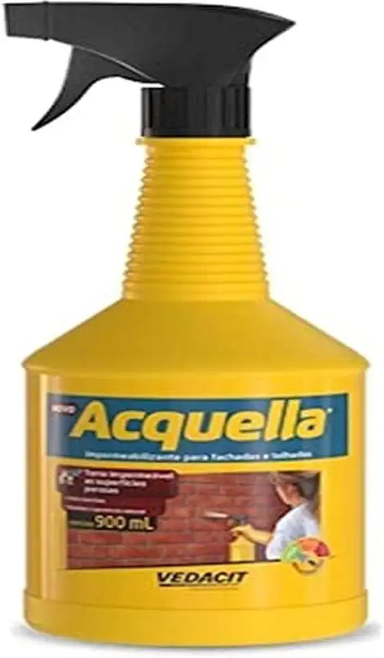 Silicone Acquella Impermeabilizante, Incolor, 900 ml, Vedacit