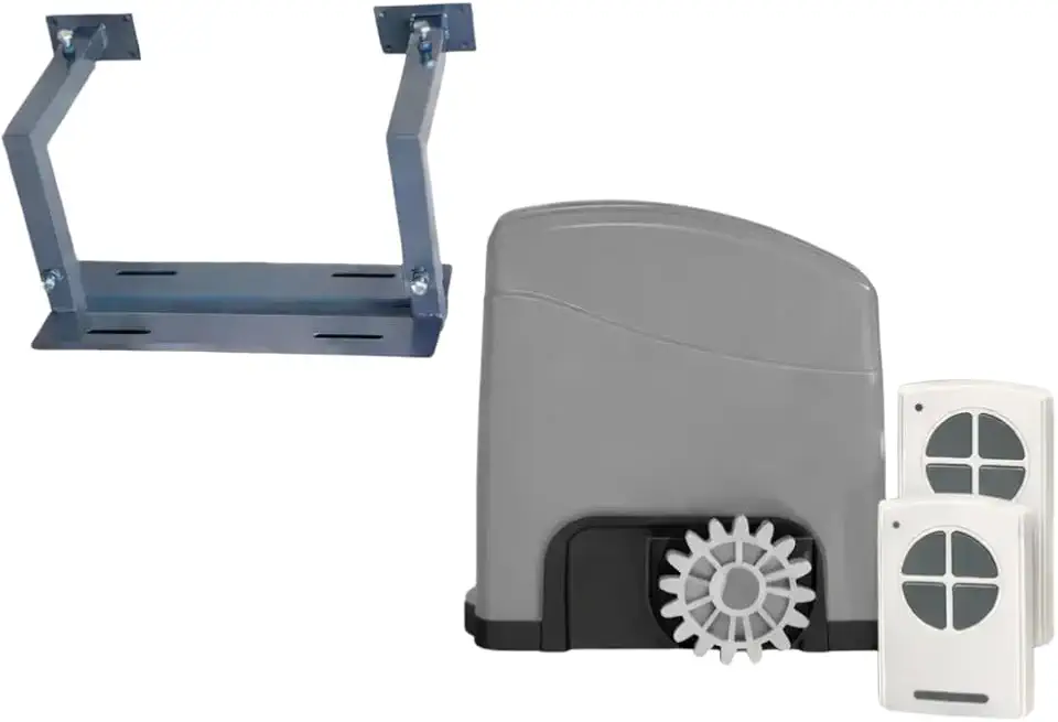 Kit Motor Portão Deslizante Trino 300 até 300kg 127V ou 220V com Base Aérea (110, Volts)
